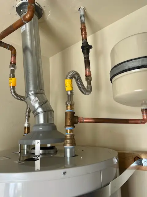 Water heater installation and plumbing repair in Walker